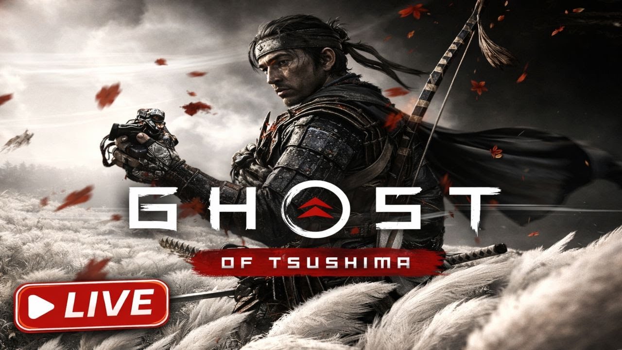 🔴 LIVE || Ghost of Tsushima First Time Ever || Road to 1050 Subscribers