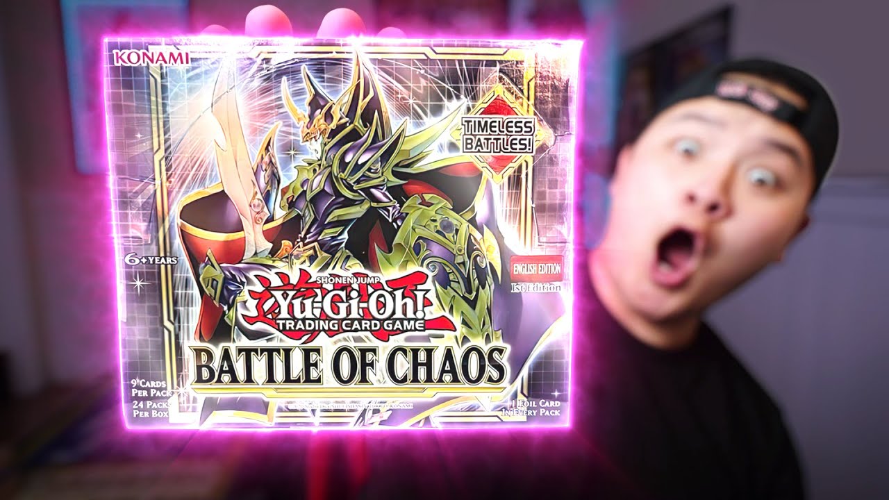 *KONAMI'S GOD SET IS HERE!* Opening NEW Battle Of Chaos Booster Box! (New Blue-Eyes & Dark Magician)