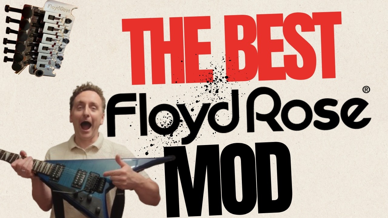 The BEST Floyd Rose Mod You Can Do – Push In Arm Upgrade