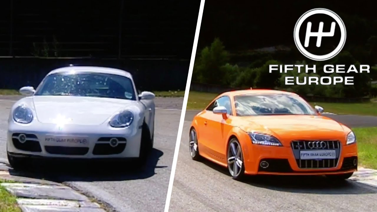 Porsche Cayman v Audi TTS - Fifth Gear Europe: Episode 1 FULL Show