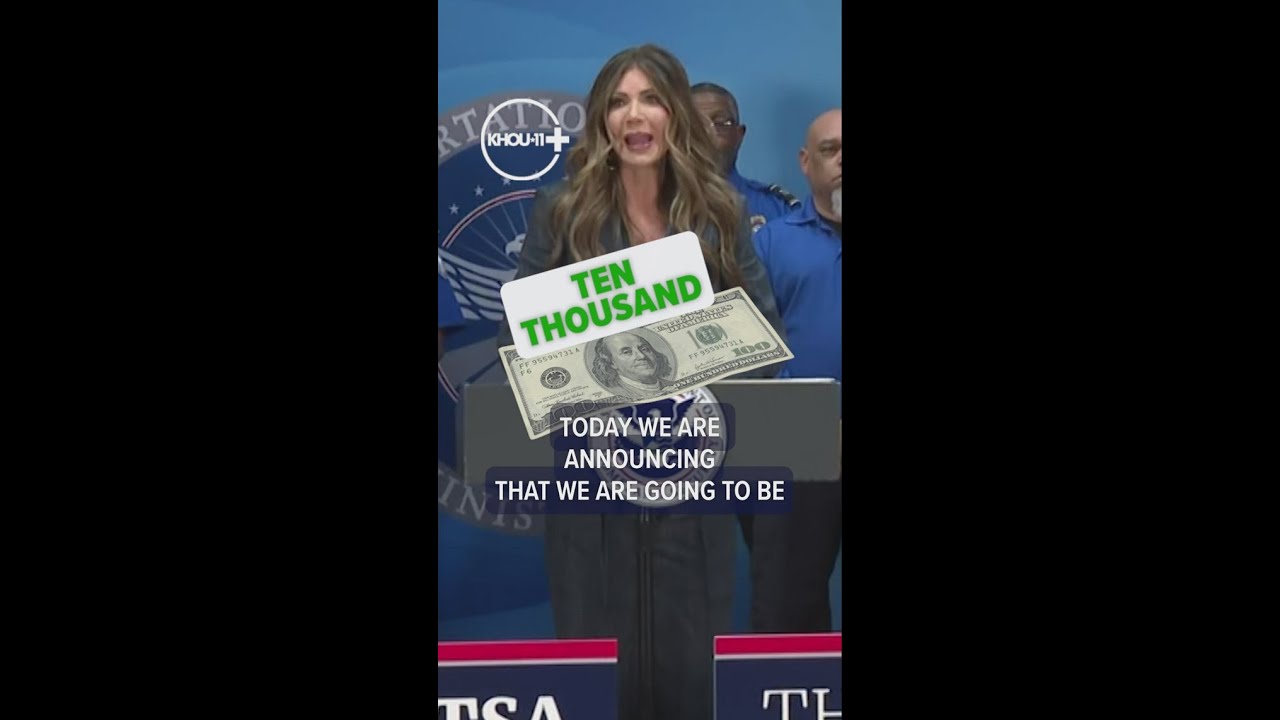 TSA officers to get $10,000 bonuses for shutdown work