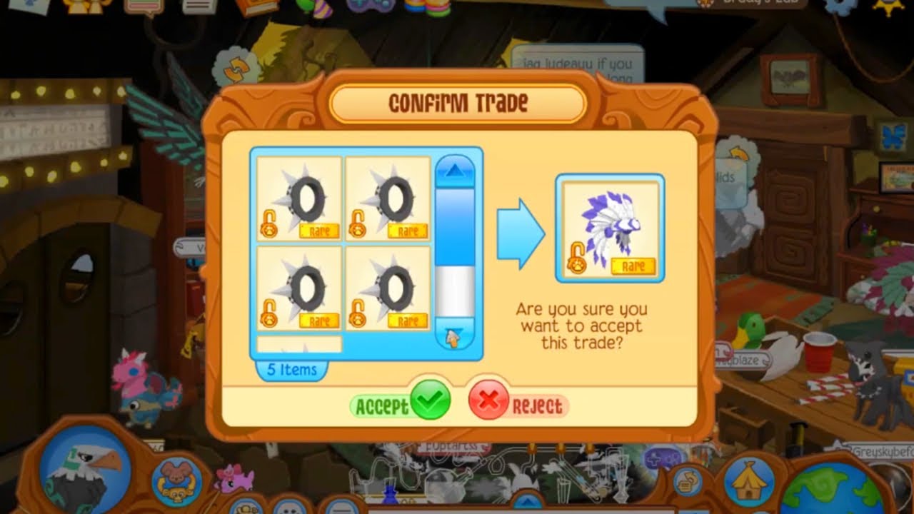 Animal Jam Classic Trading Proofs | RIM HEADRESS!!