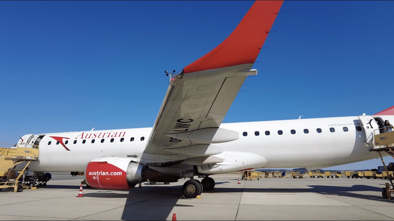 TRIP REPORT | Austrian Airlines Embraer 195 Economy Class | Sofia (SOF) - Vienna (VIE)