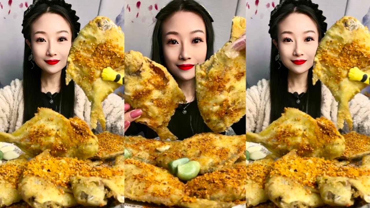 ASMR MUKBANG | Spicy fish fry eating | Spicy fish eating asmr | Spicy fried fish eating challenge