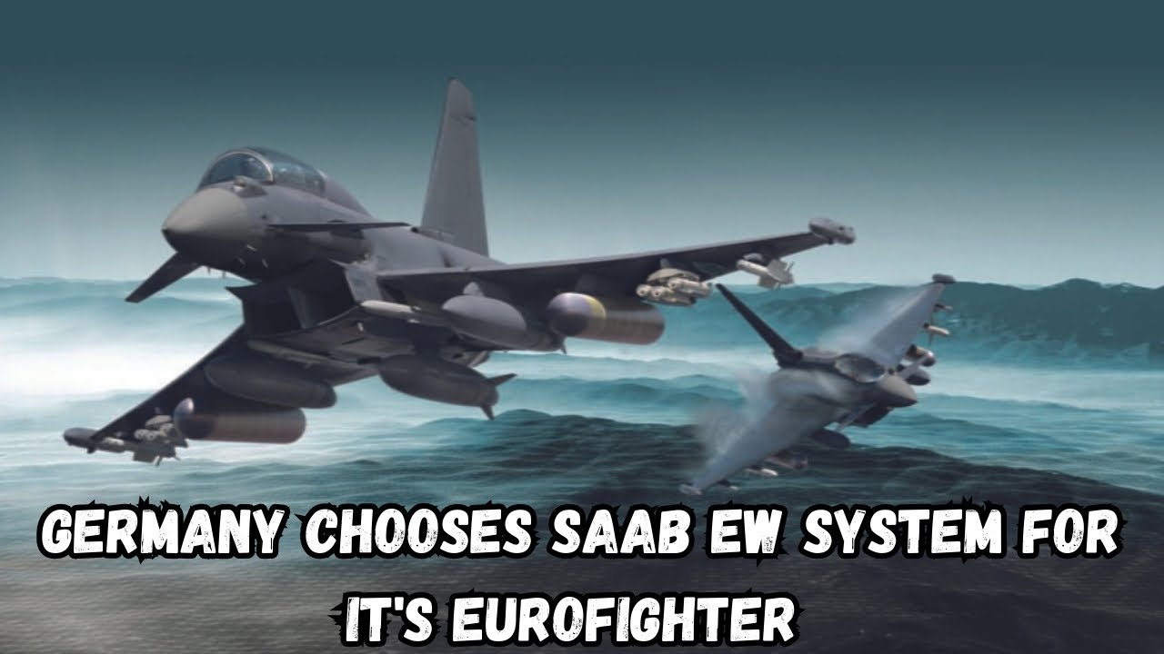 Saab's Arexis Sensor Suite Selected for German Eurofighter Electronic Warfare