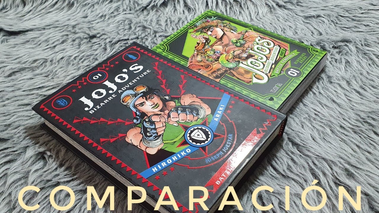 Jojo's Bizarre Adventure Comparación E.E.U.U/ARG
