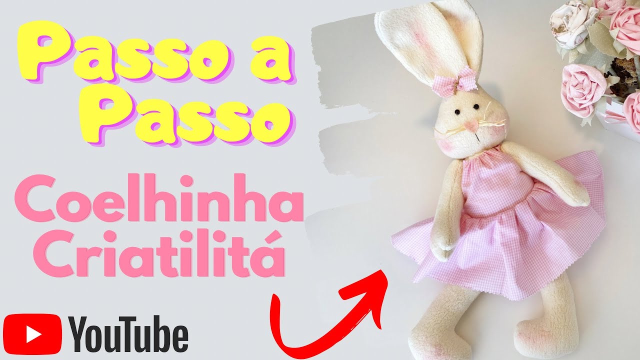 COELHO DE PÁSCOA FÁCIL | Passo a passo