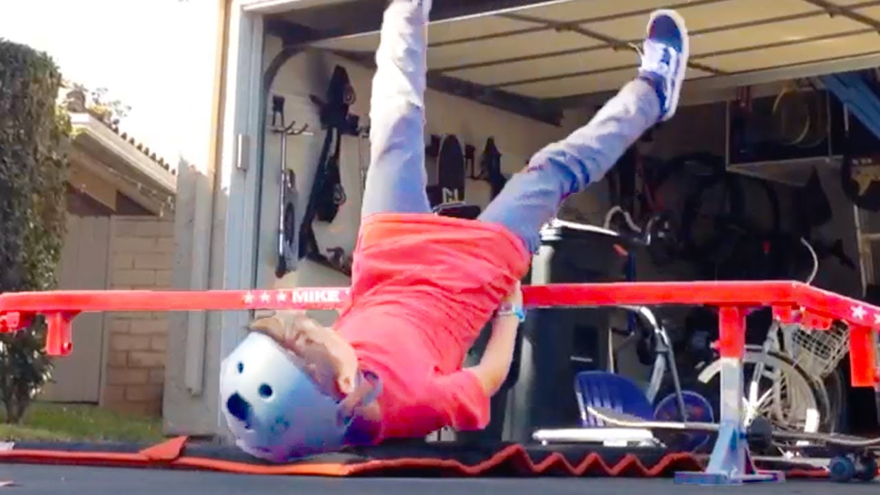 SKATEBOARDER FALLS ON RAIL! | FUNNY FAILS
