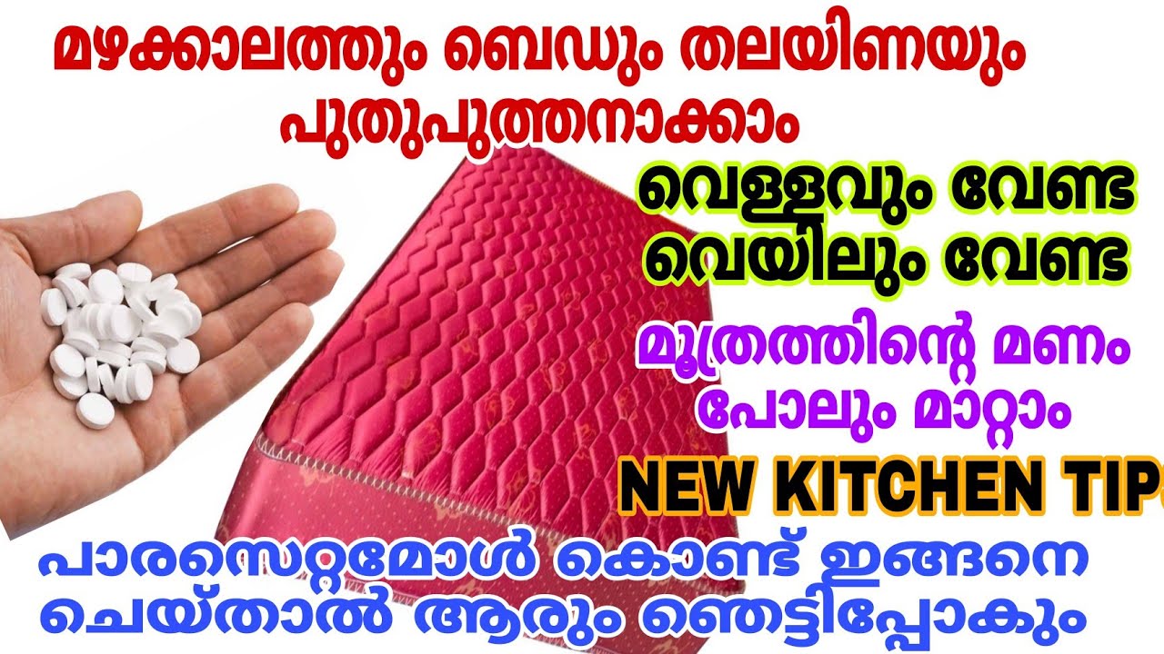 എത്ര അഴുക്കുപിടിച്ച ബെഡും ഇങ്ങനെ ചെയ്താൽ പുതു പുത്തനാക്കാം|Kitchen Tips