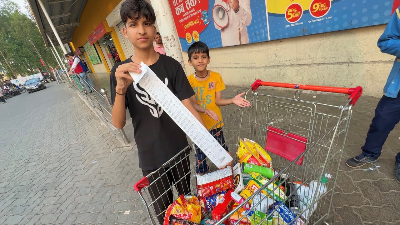 Etni Saari Shopping Karli 😲 Etna Bada Bill