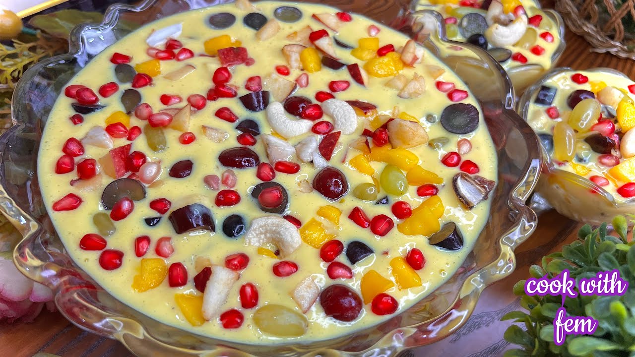 DUNIYA KA SAB SEY TASTY & CREAMY FRUIT CUSTARD SALAD AB BANAIYE GHAR PAR YE 2 SECRET TIPS KE SATH