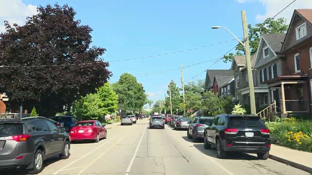 Driving from Dundas to Hamilton