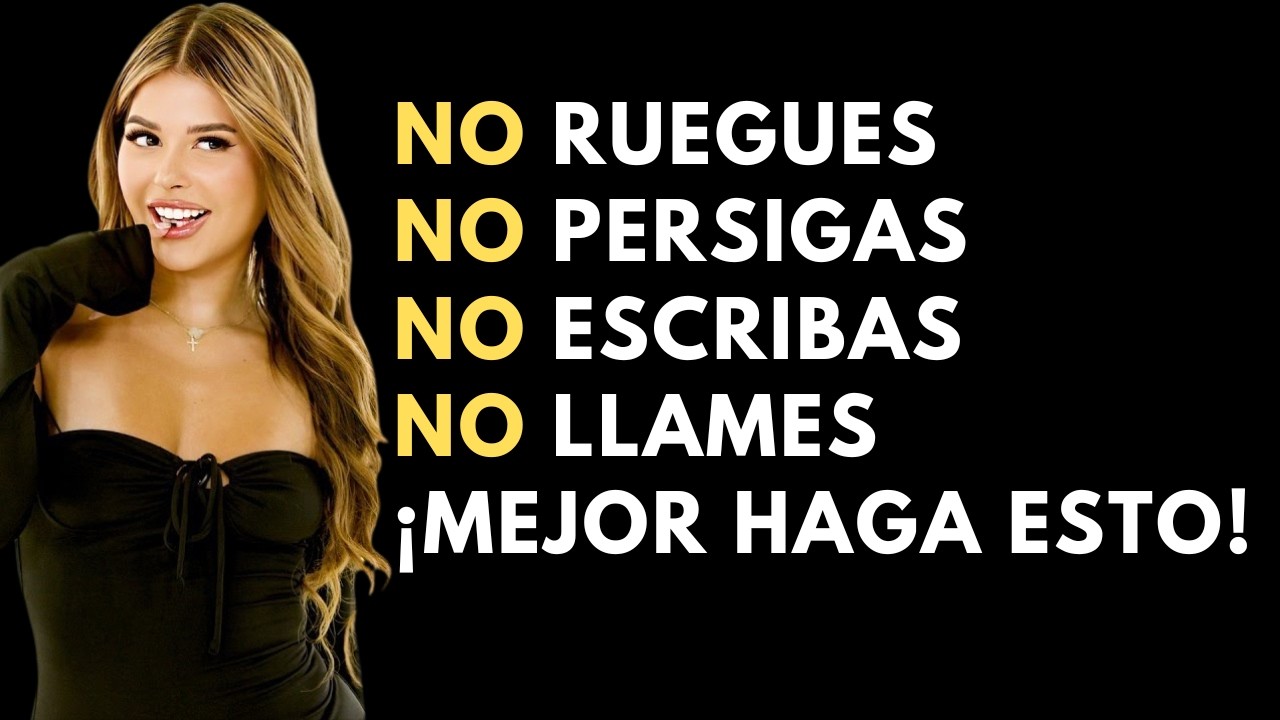 PARA HACER QUE CUALQUIER MUJER TE EXTRAÑE MUCHO LO MEJOR ES HACER ESTAS 5 COSAS PSICOLOGÍA OSCURA