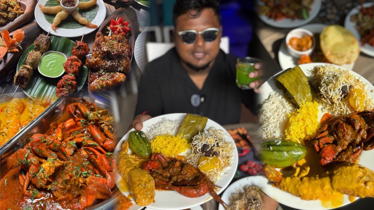 মাত্র 14/- Unlimited Buffet | কাকড়া ঝাল মটন বিরিয়ানী কাঁচা লঙ্কা মুরগি লুচি মাংস | বাঙ্গালী বুফে