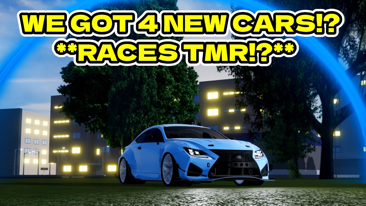 **NEW UPDATE!?** 4 NEW CARS AND RACES TOMORROW!?