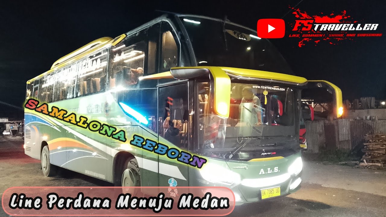 LINE PERDANA ALS 358 SAMALONA REBORN MENUJU MEDAN