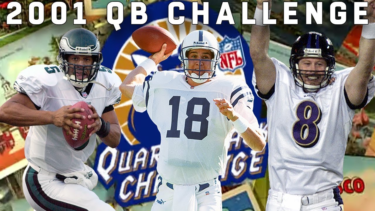 Manning, McNabb, Dilfer & More Compete in Accuracy, Distance, & Agility