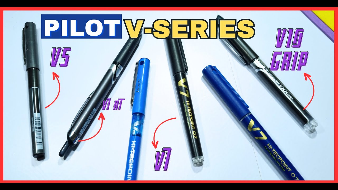 Pilot all VICTORY Series Roller ballpens ( V5,V7 rt,v10 grip )||BATPENS