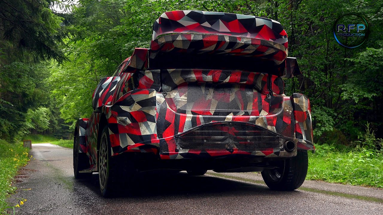 Crazy New HYBRID Toyota Yaris Rally1 WRC testing for 2022 [4K]