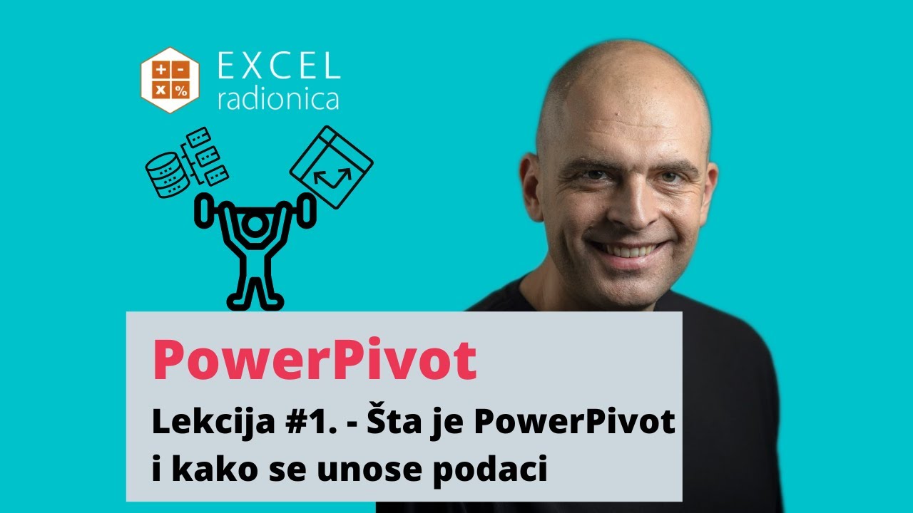 Lekcija #1. - Šta je PowerPivot, čemu služi i kako se unose podaci