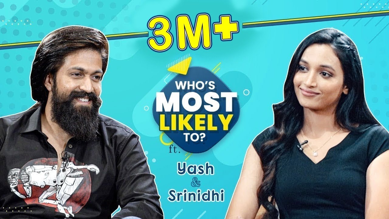 KGF 2 stars Yash & Srinidhi Shetty play HILARIOUS Who's Most Likely To; reveal all their secrets