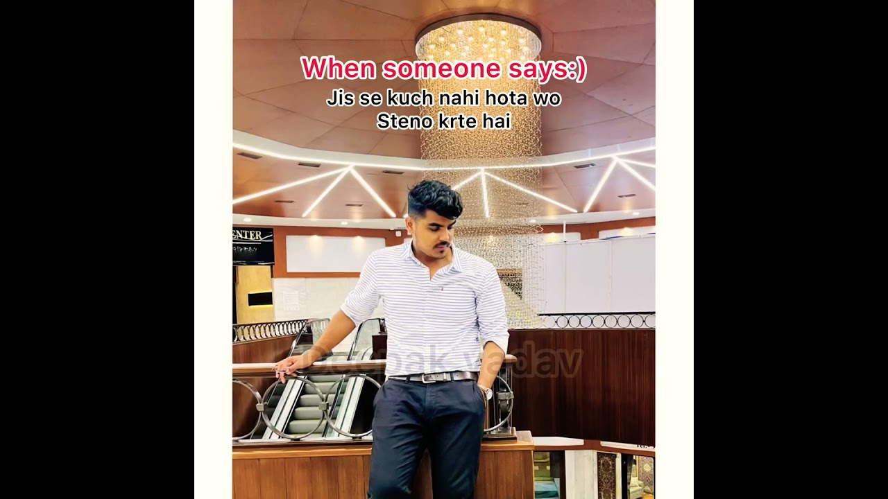 Just steno things 