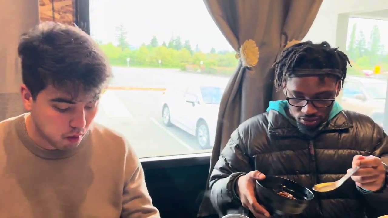 New co-worker trying out Filipino food for the first time