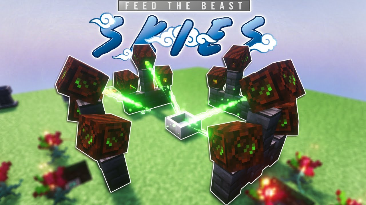 GERANDO MANA COM ENERGIA NO BOTANIA!!! FTB SKIES #12