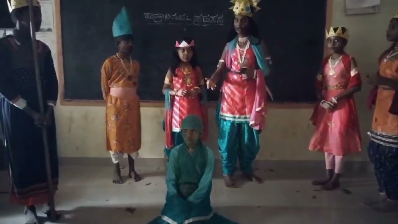 ಪಂಜರ ಶಾಲೆ  ಕಿರು ನಾಟಕ ಪ್ರದರ್ಶನ. ಸ. ಹಿ. ಪ್ರಾ ಶಾಲೆ ವಿಶ್ವನಗರ. ರಂಗನಾಥ ಕ ನಾ ದೇವರಹಳ್ಳಿ