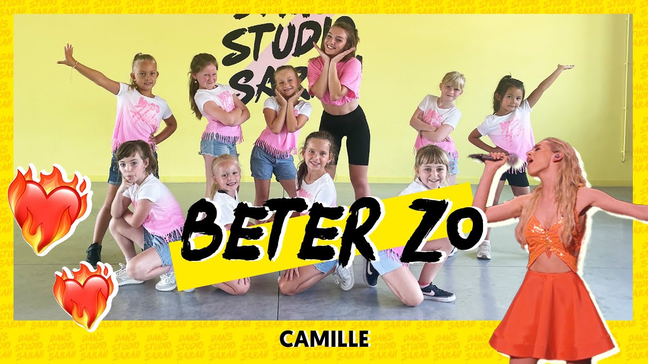 BETER ZO - CAMILLE | Dance Video | Choreography | Easy Kids Dance