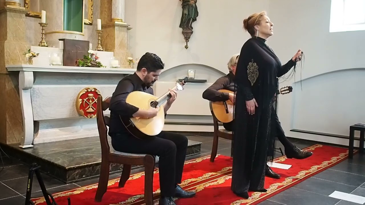 Maria de Farima op muziekpodium Mariakapel 2022