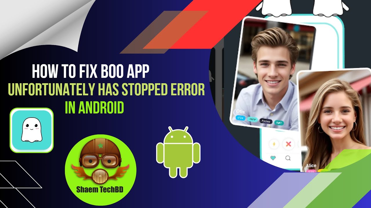 How to Fix Boo App Unfortunately Has Stopped Error in Android After New Updates