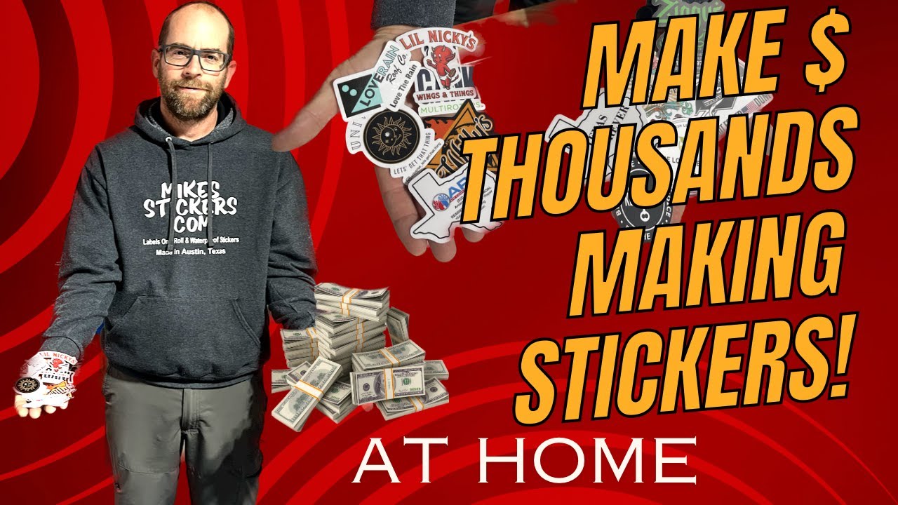How to make STICKERS at home, SUCCESSFULLY!