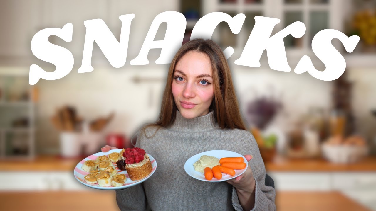 How to make a balanced snack // all my favorite healthy snack ideas! | Edukale