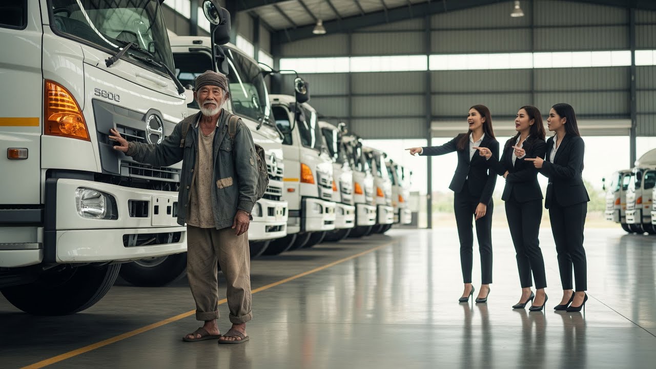 ชายขอทานที่ทุกคนดูถูก เดินเข้าโชว์รูม แล้วซื้อรถบรรทุกเมอร์เซเดส 5 คัน โลกทั้งใบเงียบงัน