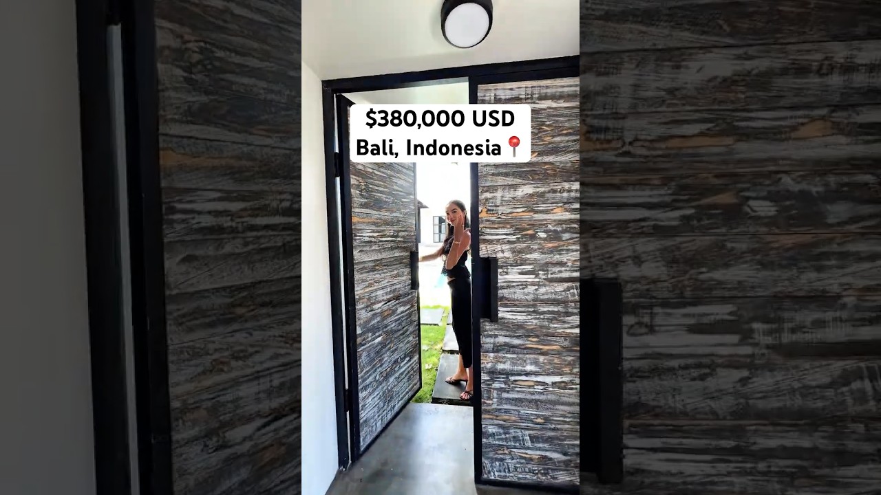 Moderne hus til salg p&aring; Bali til 380.000 dollars 🌴