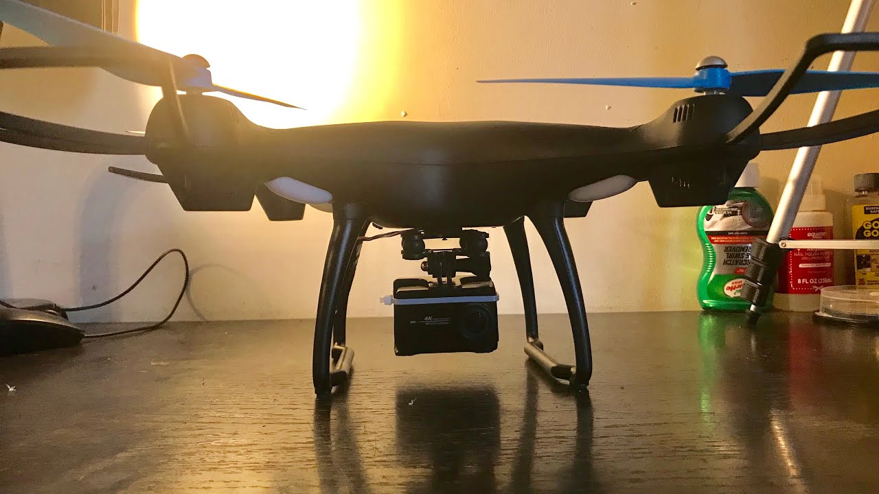Promark Shadow GPS Drone Modification Camera Mod with A YI 4K Action Camera