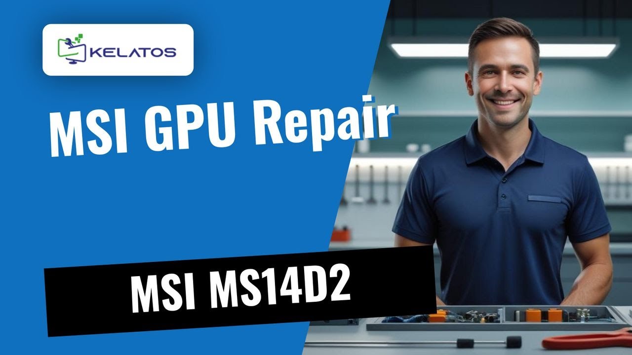 MSI MS14D2 not displaying? 🔊 GPU Repair Service