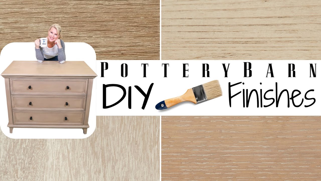 DIY Pottery Barn Wood Finish (Seadrift and Fog ❤️)