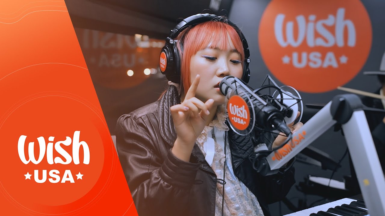 ena mori performs SOS LIVE on the Wish USA Bus