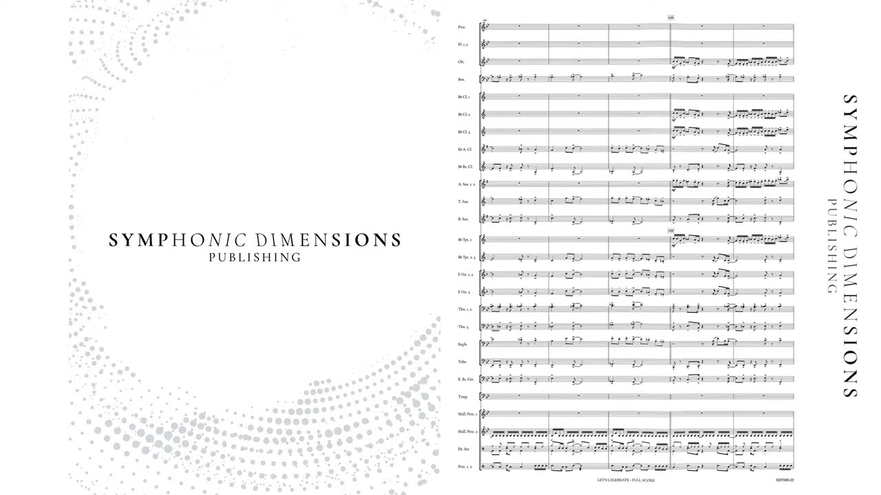 LET&acute;S CELEBRATE (Concert Band) - Otto M. Schwarz