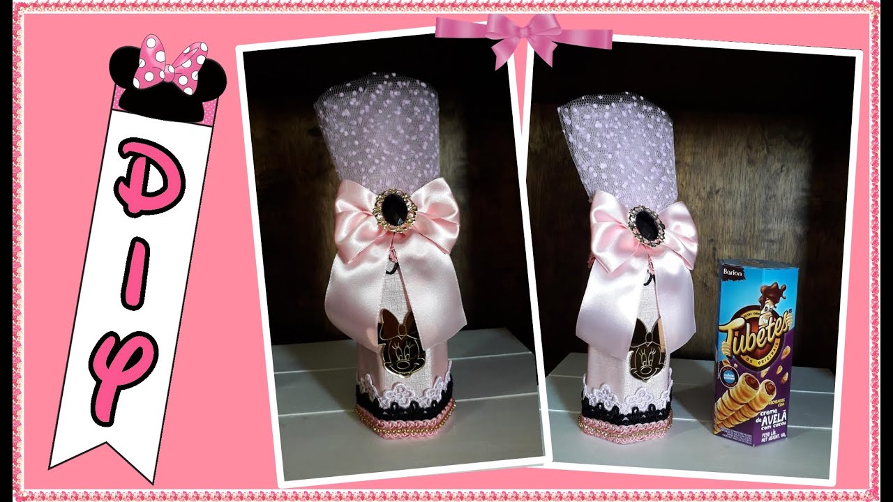 DIY DO  tubinho com tulle .