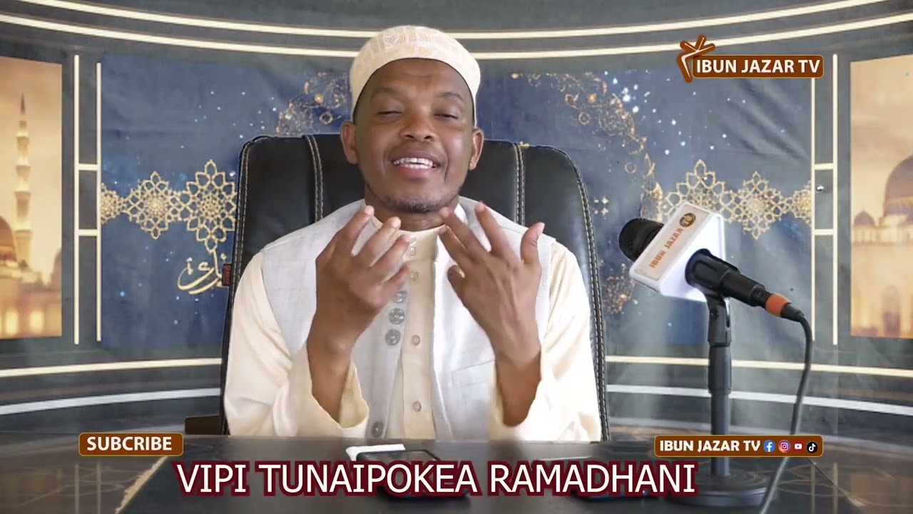 NI KWA VIPI TUNAUPOKEA MWEZI WA RAMADAHNI-Dr Ali Asaa