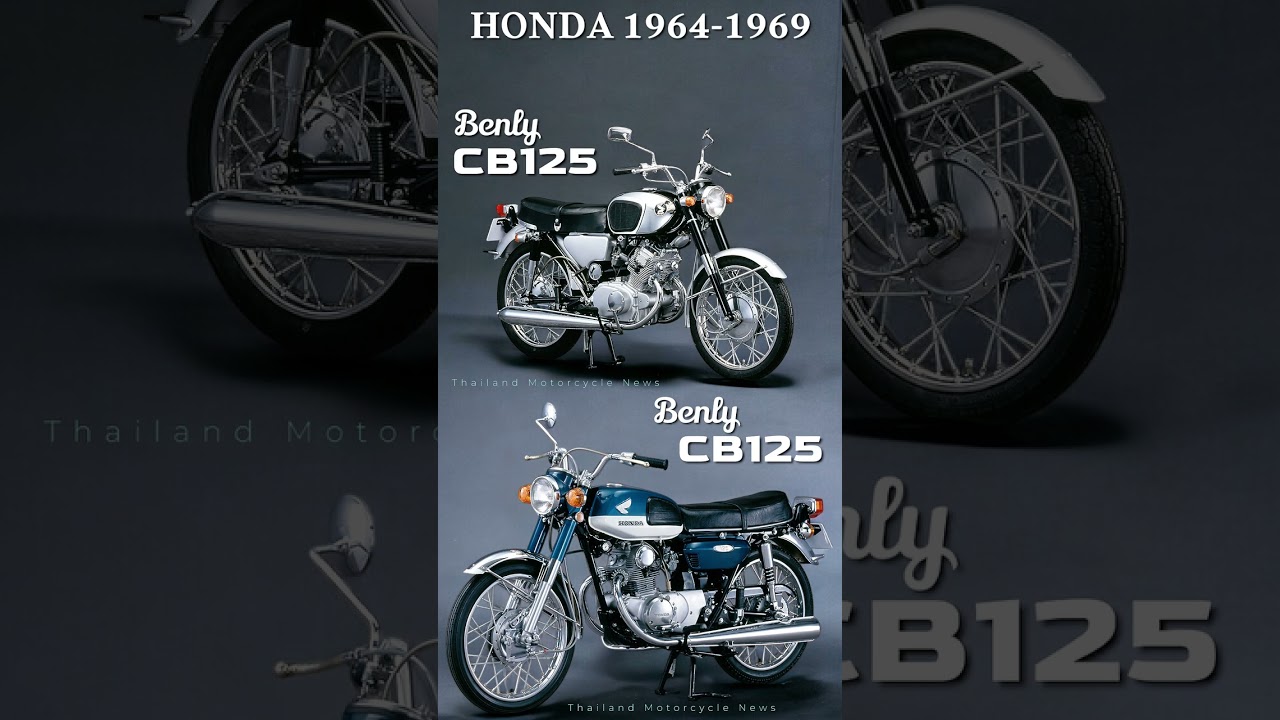 HONDA Benly CB125 ปี1964-1969's