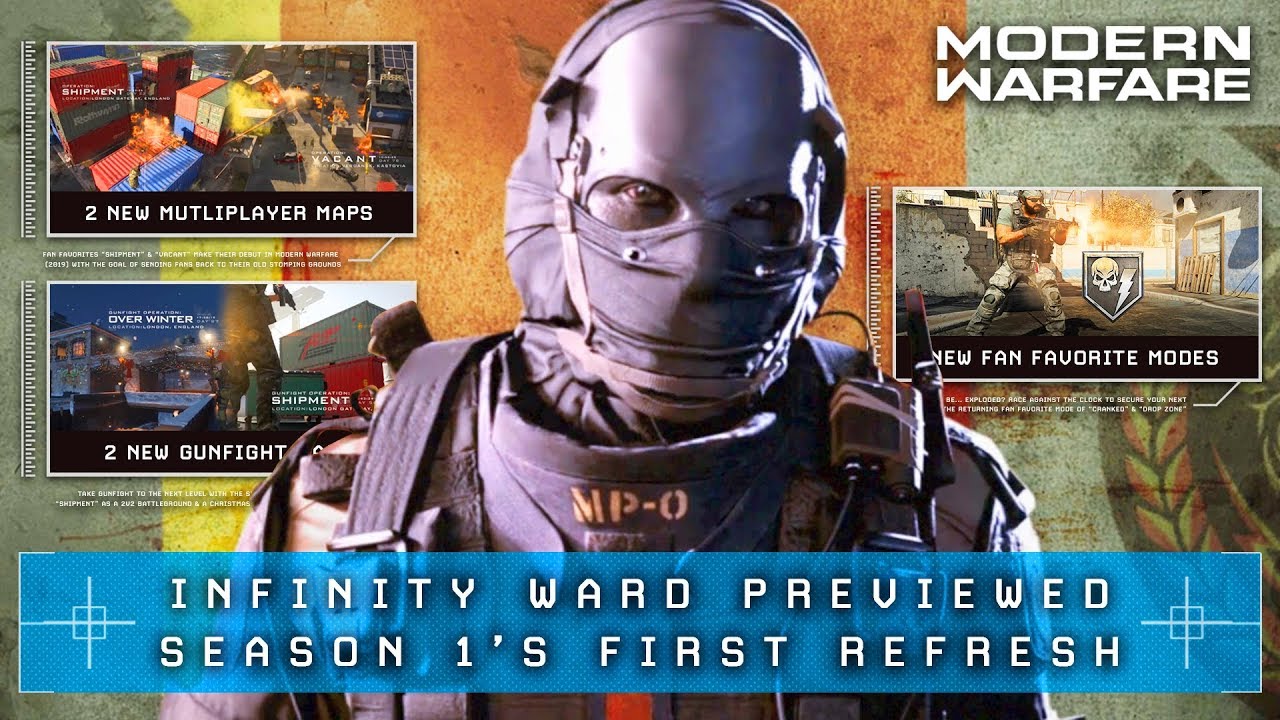 Modern Warfare: The *NEW Season 1 REFRESH* (New Maps, New Operator & More Previewed)