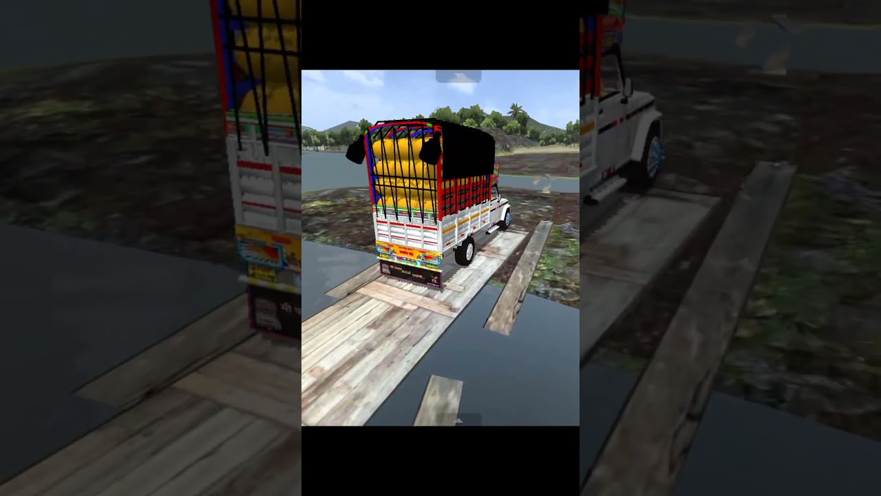 Mahindra Bolero Pickup Mod For Bussid #shorts #bussid #pickup #bolero #sup13gaming