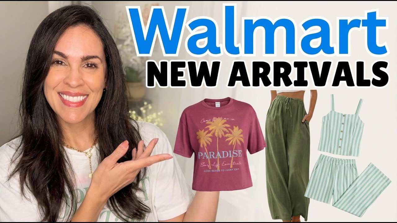 WALMART NEW ARRIVALS TRY-ON HAUL| WALMART LOOKS FOR LESS| WALMART FASHION FOR WOMEN OVER 40