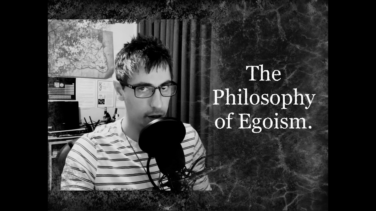 Egoism, the moral path.