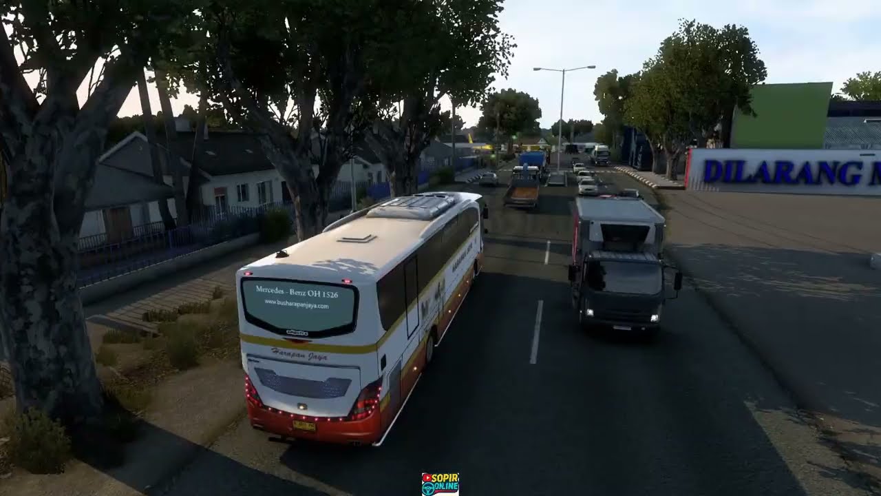 BUS HARAPAN JAYA JAM PAGI MRUPUT SUBUHAN