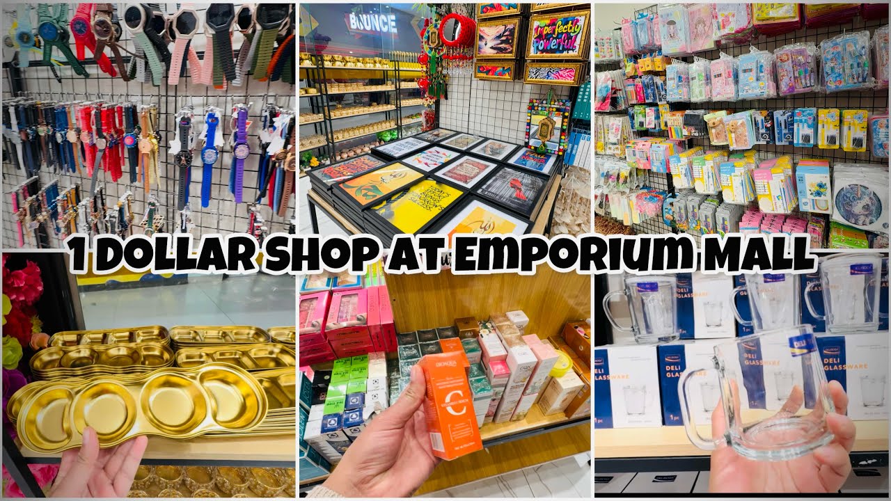 1 DOLLAR SHOPPING HAUL IN EMPORIUM MALL 🤩💖🛍️ || HUGE VARIETY OF PRODUCTS 🎀 || FATIMA’S DIARIES 